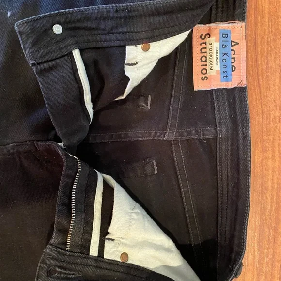 Acne studios bla konst black jeans - Picture 2 of 5